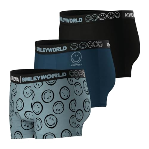 athena-graphic-lot-3-boxers-homme-smiley-taille-s image 7