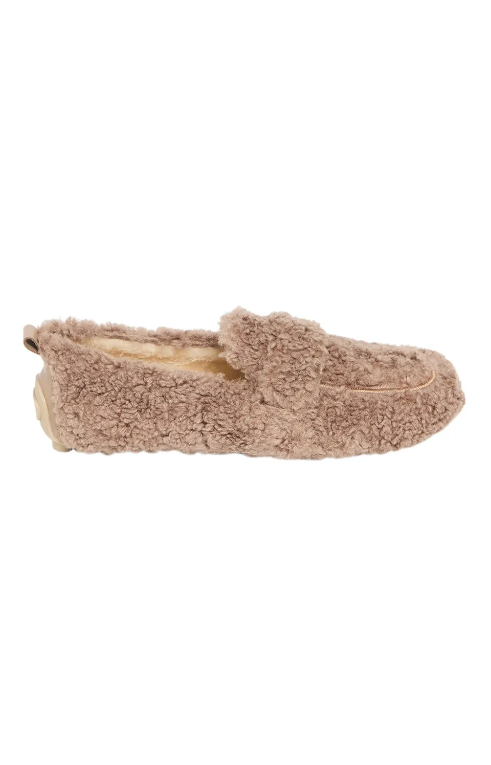 arthur-bob-sherpa-chaussons-noisette-peluche-chaude image 1