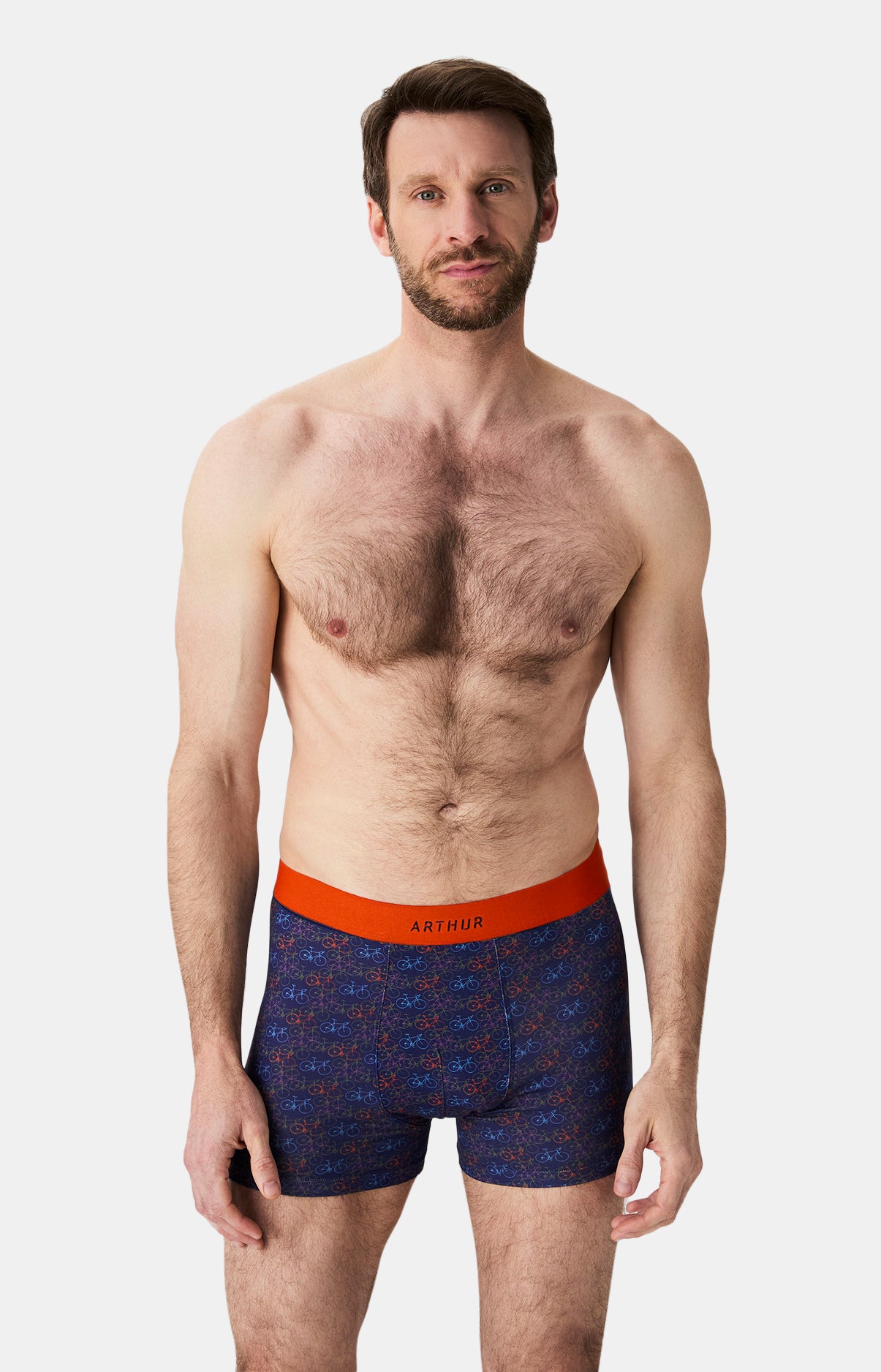 arthur-bob-v-lo-boxer-jersey-coton-marine-multicolore image 2
