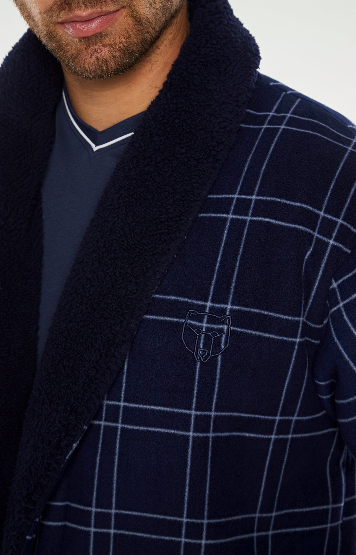 arthur-bob-lewis-robe-de-chambre-marine-carreaux-chaudes image 7