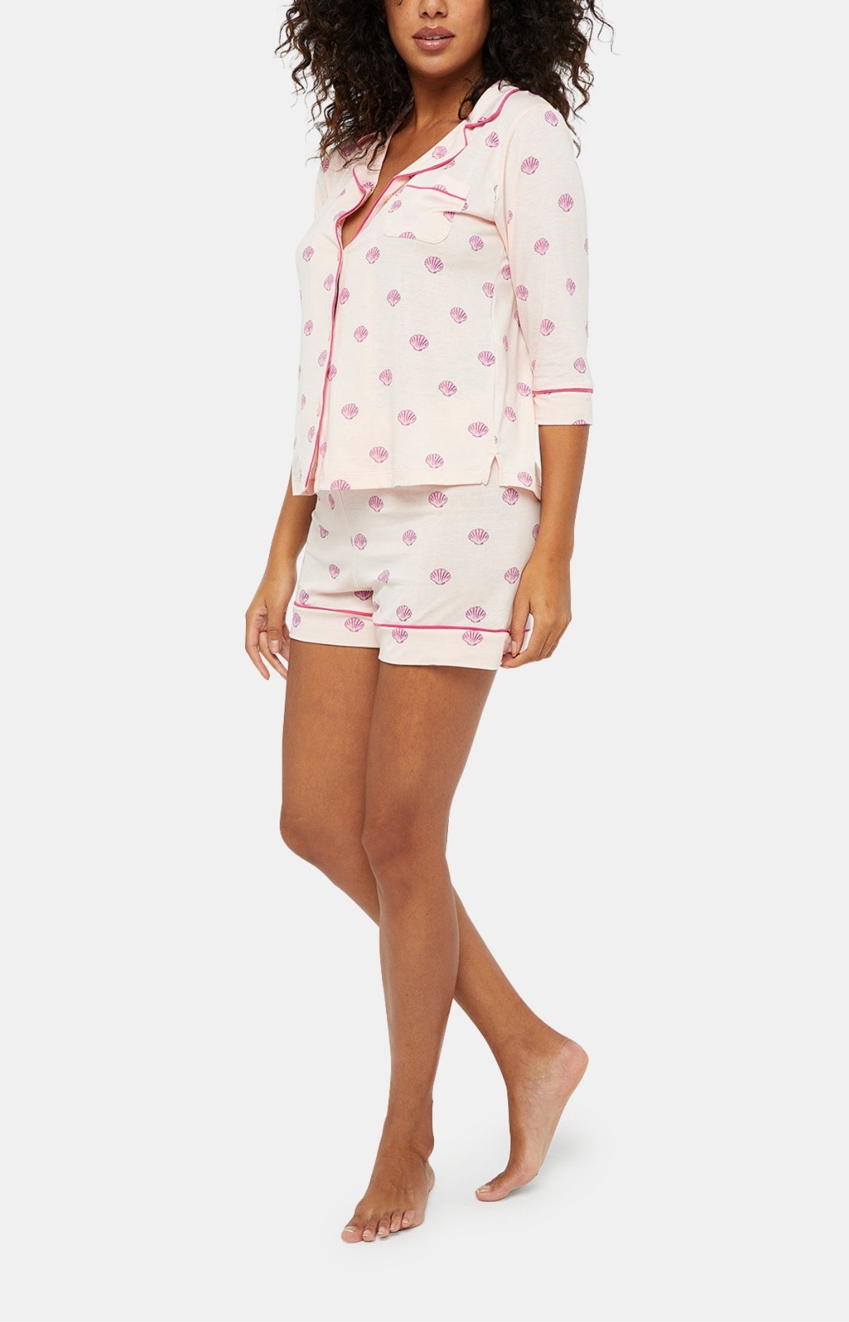 arthur-bob-pyjama-coquillage-ensemble-femme-poudre-lyocell image 4