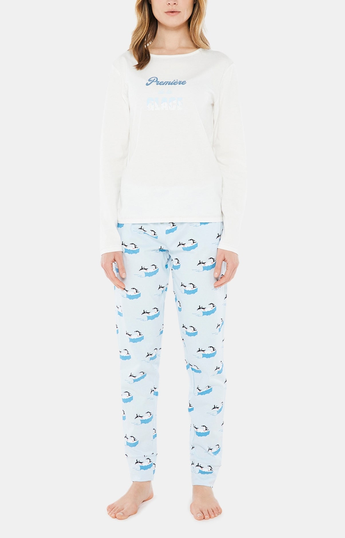 arthur-bob-iceberg-pyjama-femme-glace-coton-bio image 1