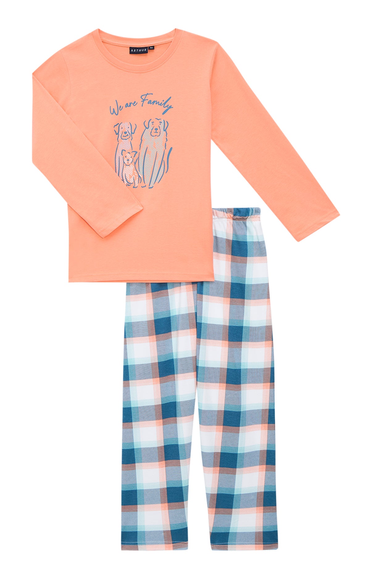 arthur-bob-we-are-family-pyjama-enfant-multicolore-10a image 3
