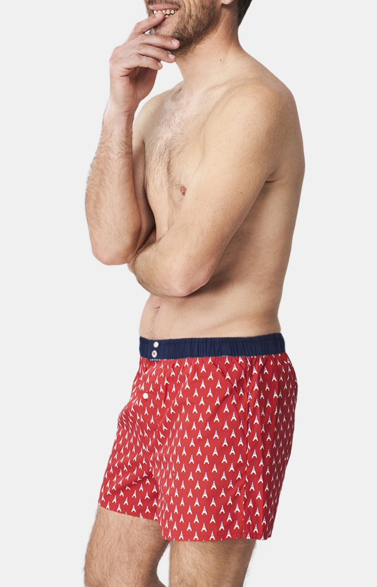 arthur-le-club-n-1140-cale-on-coton-bio-rouge image 4