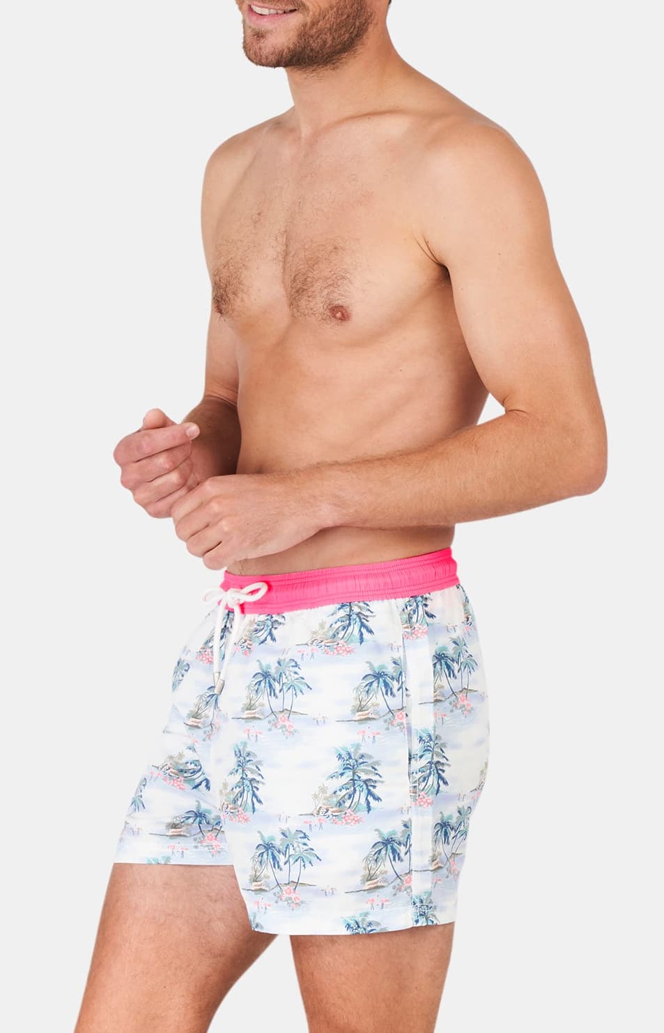 arthur-bob-hawai-short-de-bain-homme-azur image 4