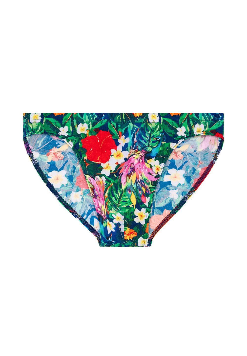 hom-h-fresh-peacock-micro-brief-slip-de-bain-multicolore-micro image 1