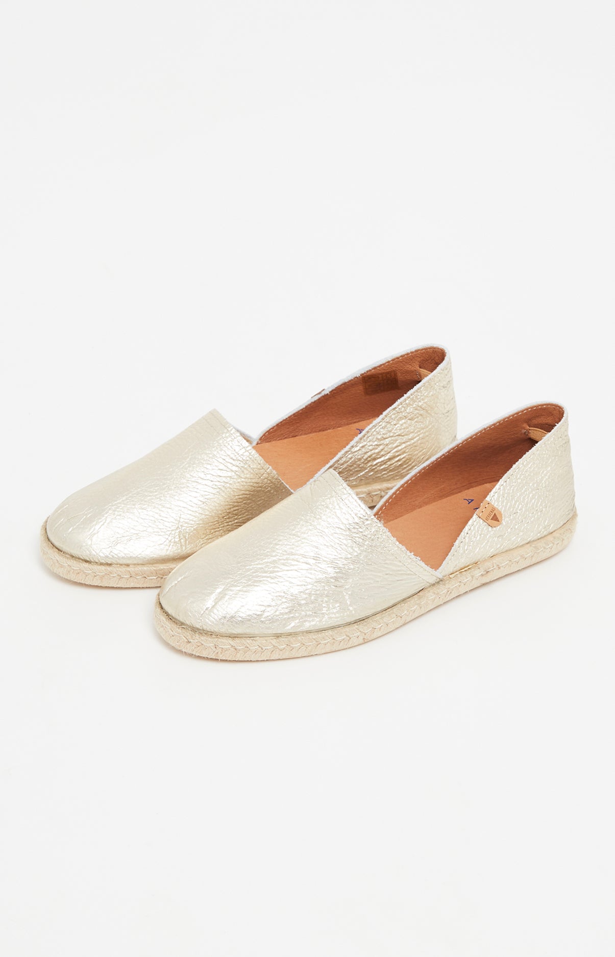 arthur-bob-unies-espadrilles-gold-toile-estivale image 1