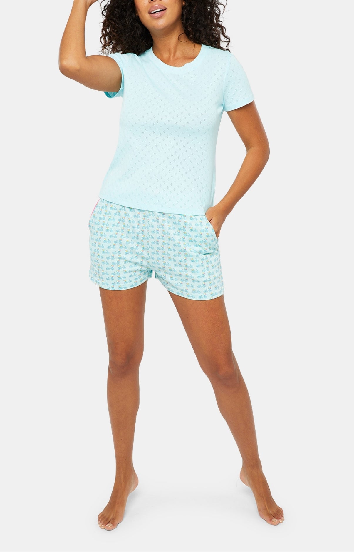 arthur-bob-tee-shirt-coton-bio-lagon-taille-l image 1