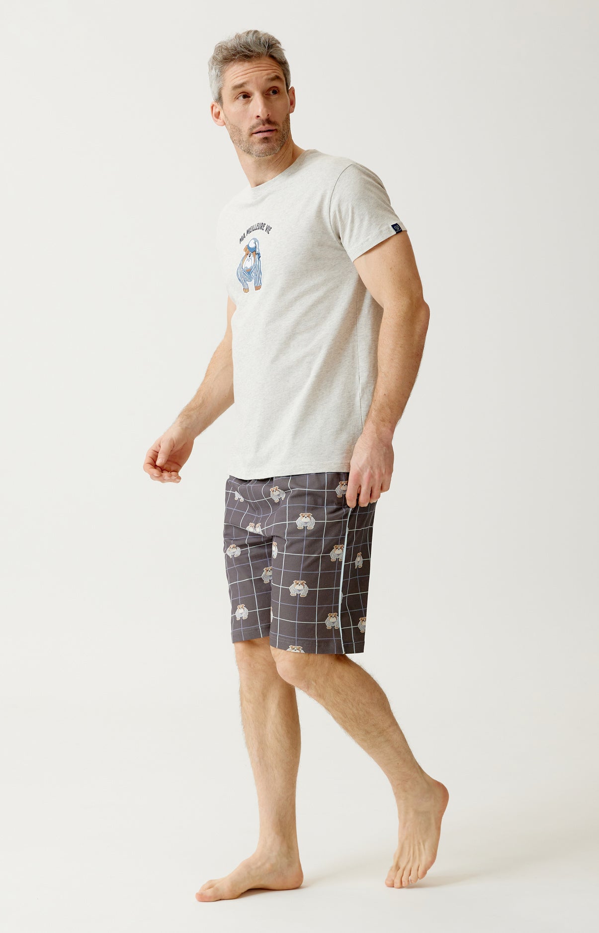 arthur-bob-ma-meilleure-vie-pyjashort-homme-coton-bio-ebony image 5