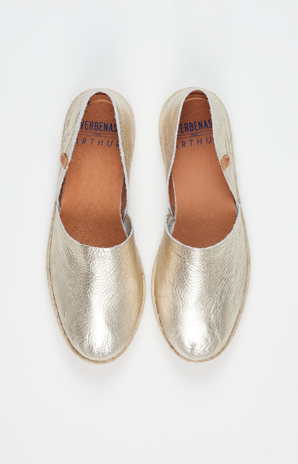 arthur-bob-unies-espadrilles-gold-toile-estivale image 2