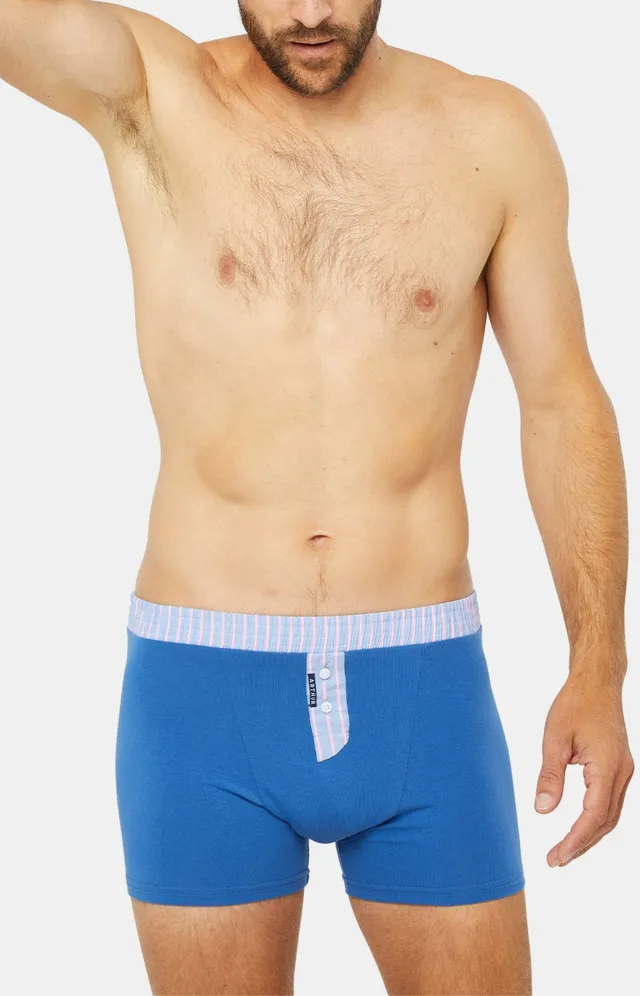 arthur-bob-boxer-club-boxer-bleu-l-coton image 1