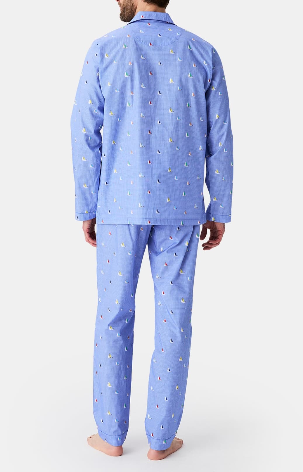 arthur-bob-pyjama-boutonn-coton-ciel-boat image 6