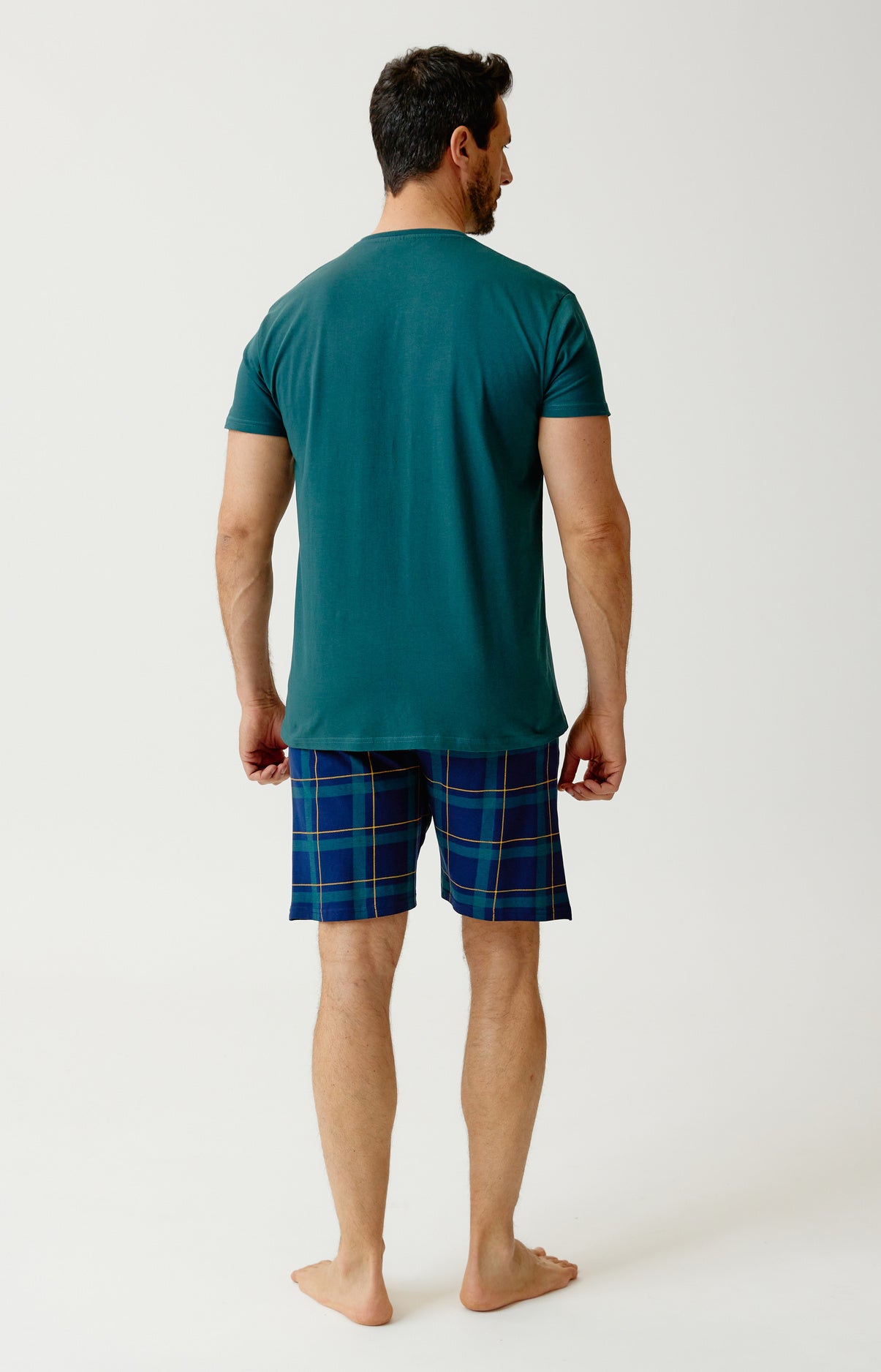 arthur-bob-pyjashort-noah-marine-homme-coton-l-ger image 5
