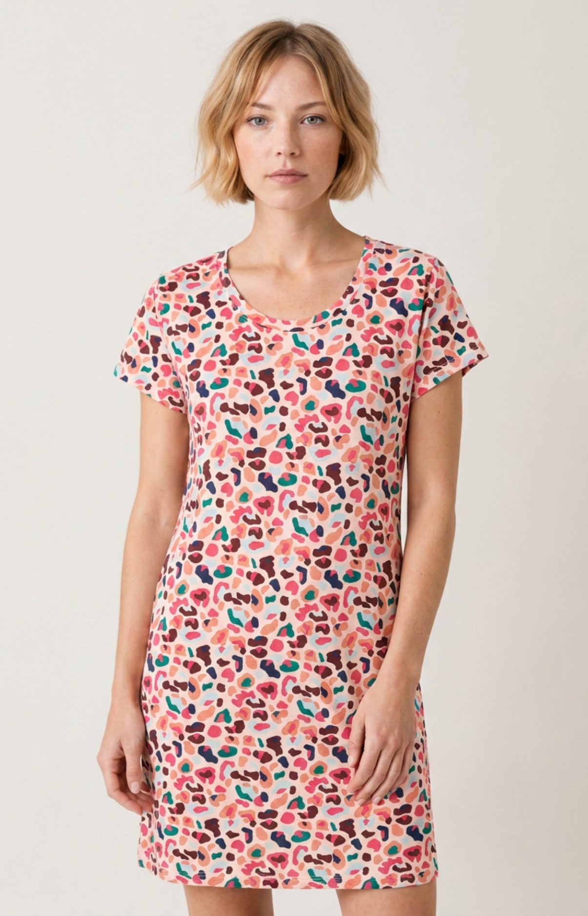 arthur-bob-l-opoldine-chemise-de-nuit-multicolore-en-modal image 4