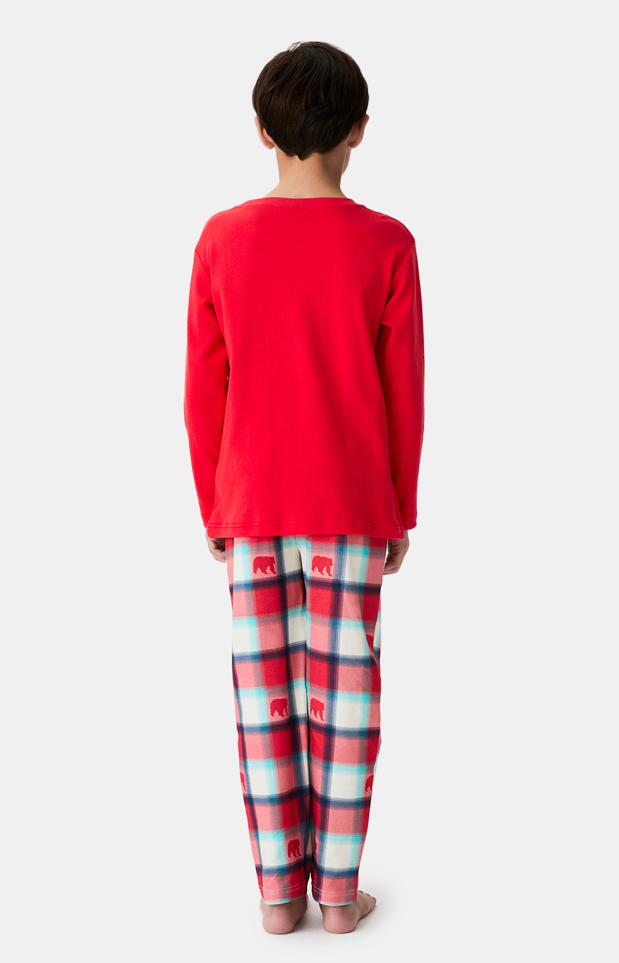 arthur-bob-bear-no-l-pyjama-enfant-rouge-coton-bio image 7