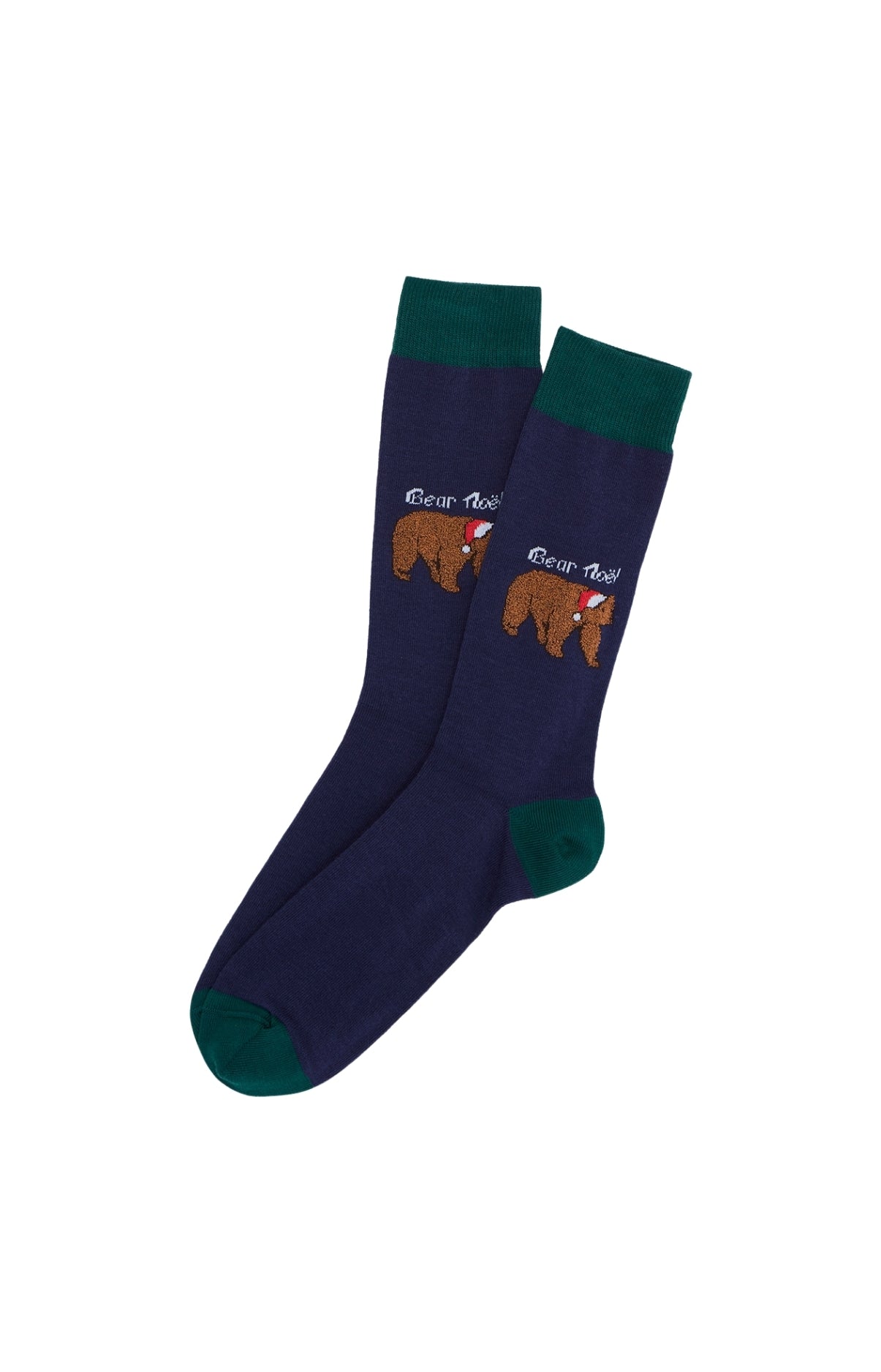 arthur-bob-bear-no-l-chaussettes-coton-marine-40-46 image 1
