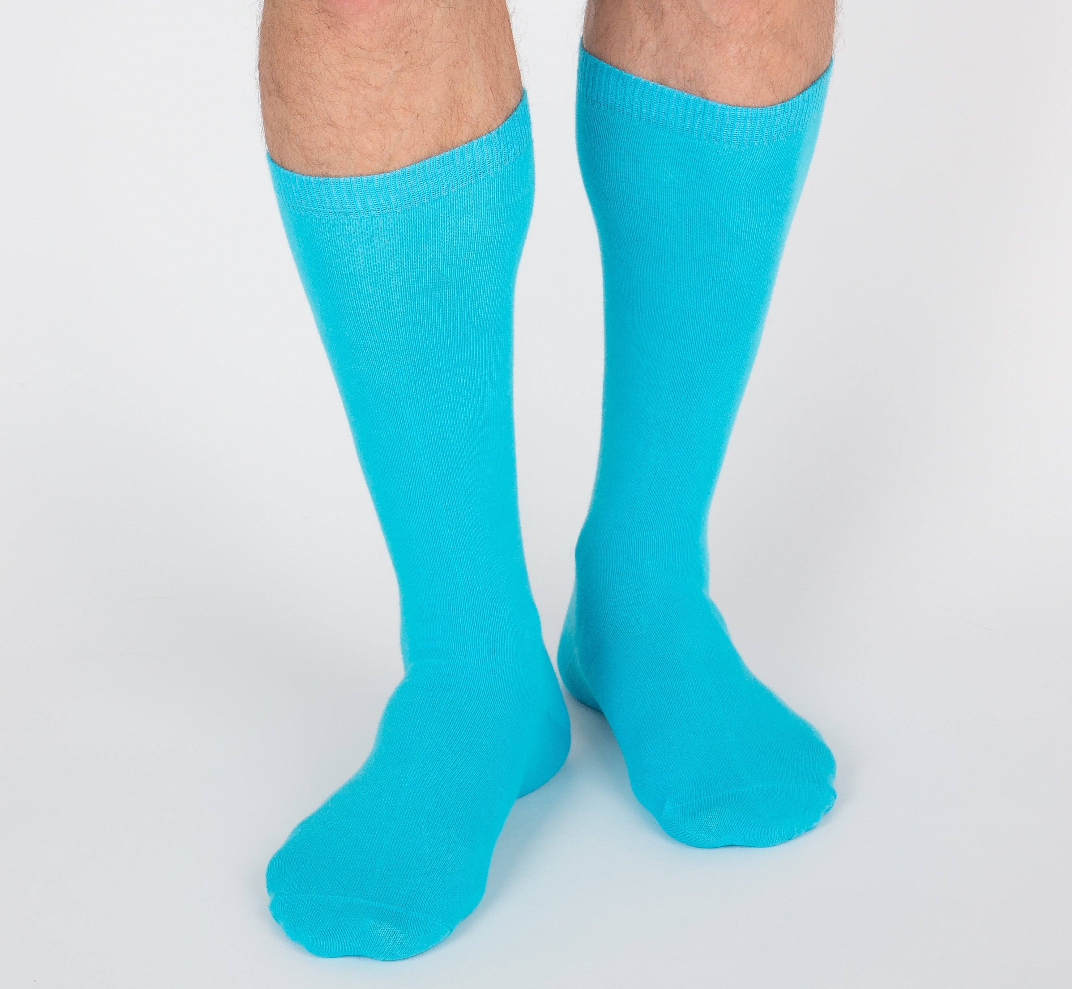 archiduchesse-de-ville-bleu-turquoise-chaussettes-coton image 7