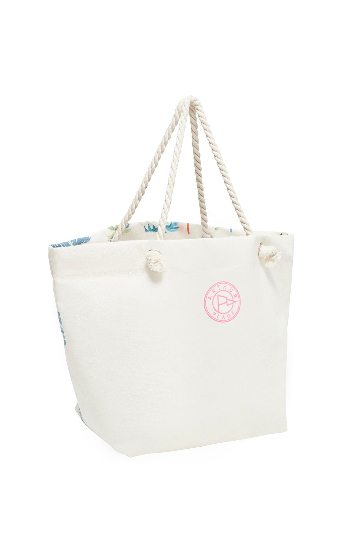 arthur-bob-vahin-sac-de-plage-multicolore-coton image 2