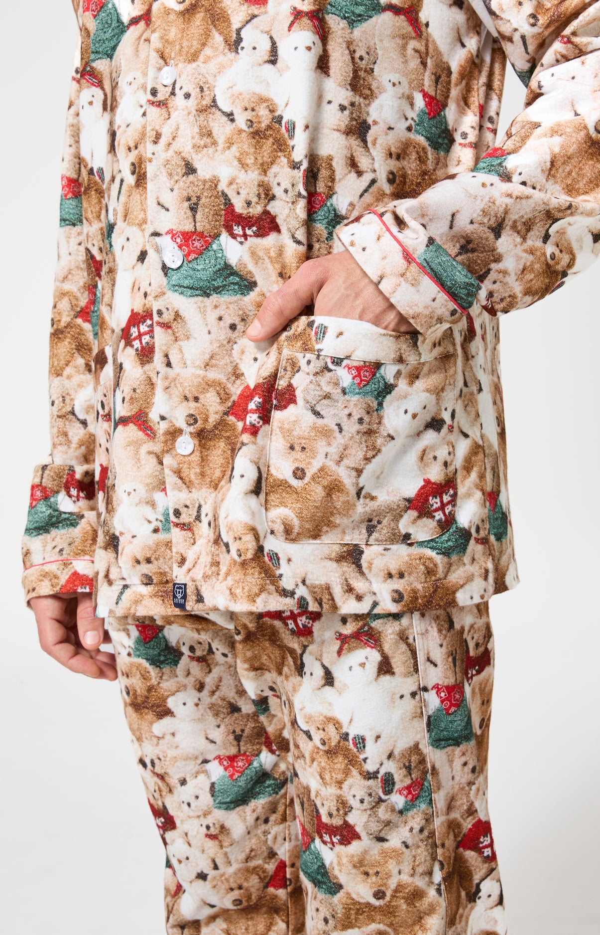 arthur-bob-pyjama-monsieur-teddy-pilou-brun-homme image 6