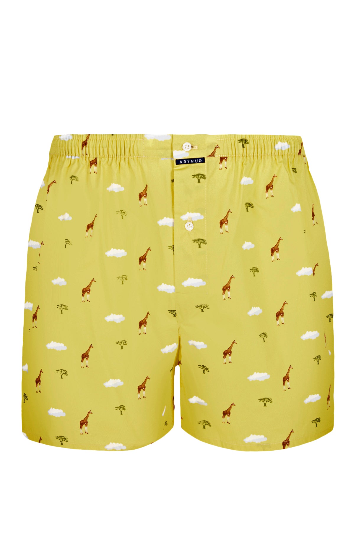 arthur-le-club-cale-on-girafe-cale-on-jaune-coton-bio image 3