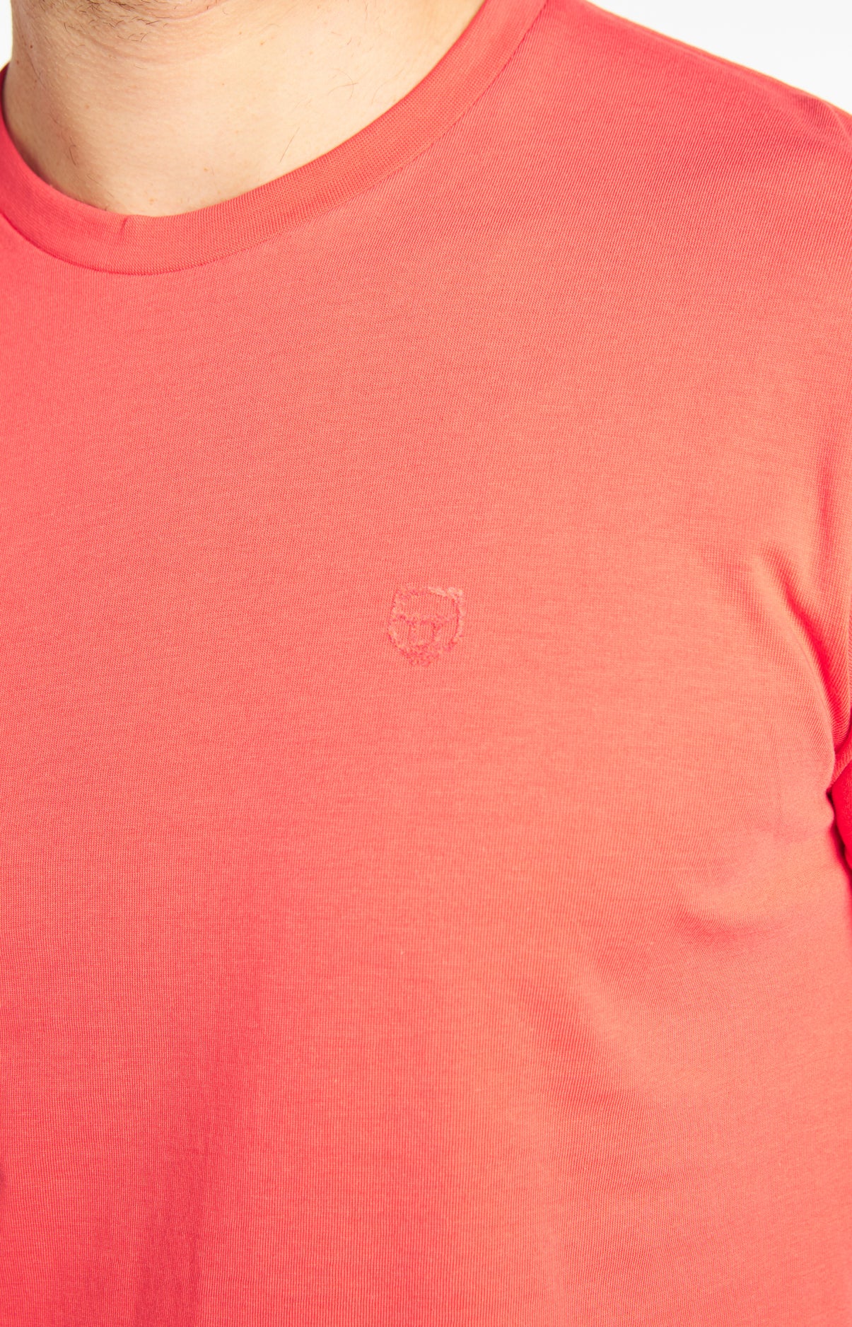 arthur-bob-tee-shirt-uni-rouge-coton-bio image 5