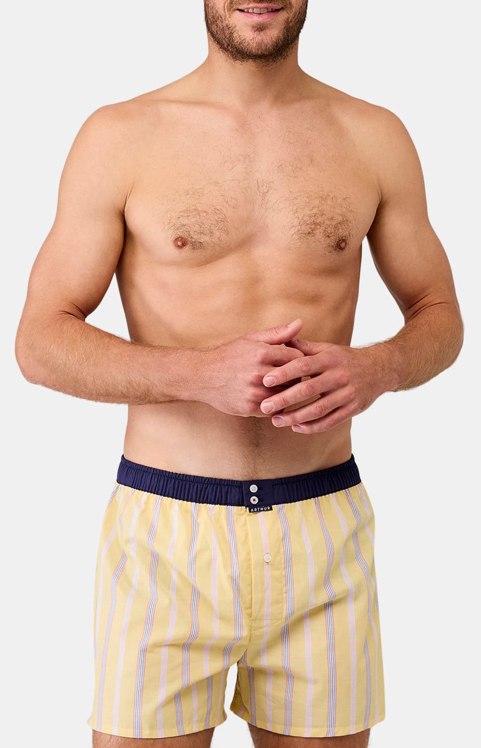 arthur-le-club-n-1155-cale-on-jaune-popeline-bio image 2