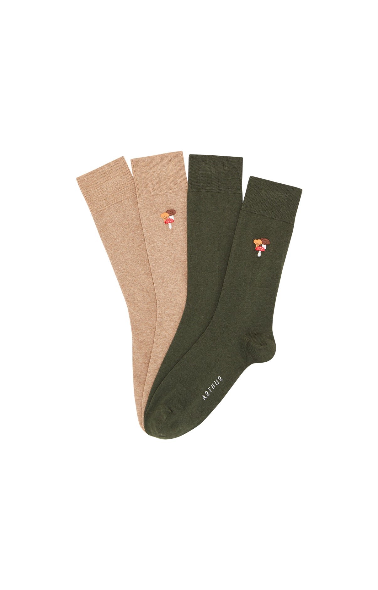 arthur-bob-mushroom-lot-2-chaussettes-homme-for-t image 2