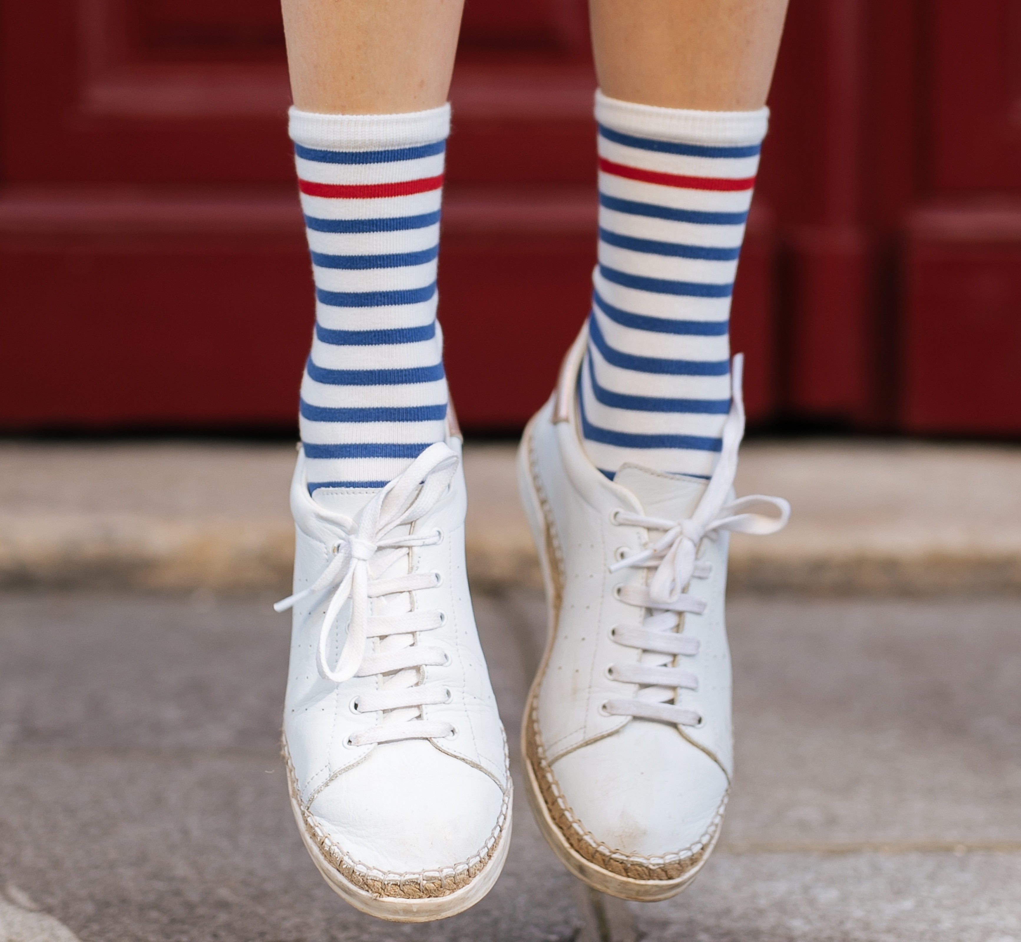 archiduchesse-fantaisie-saint-malo-chaussettes-coton-blanc image 2
