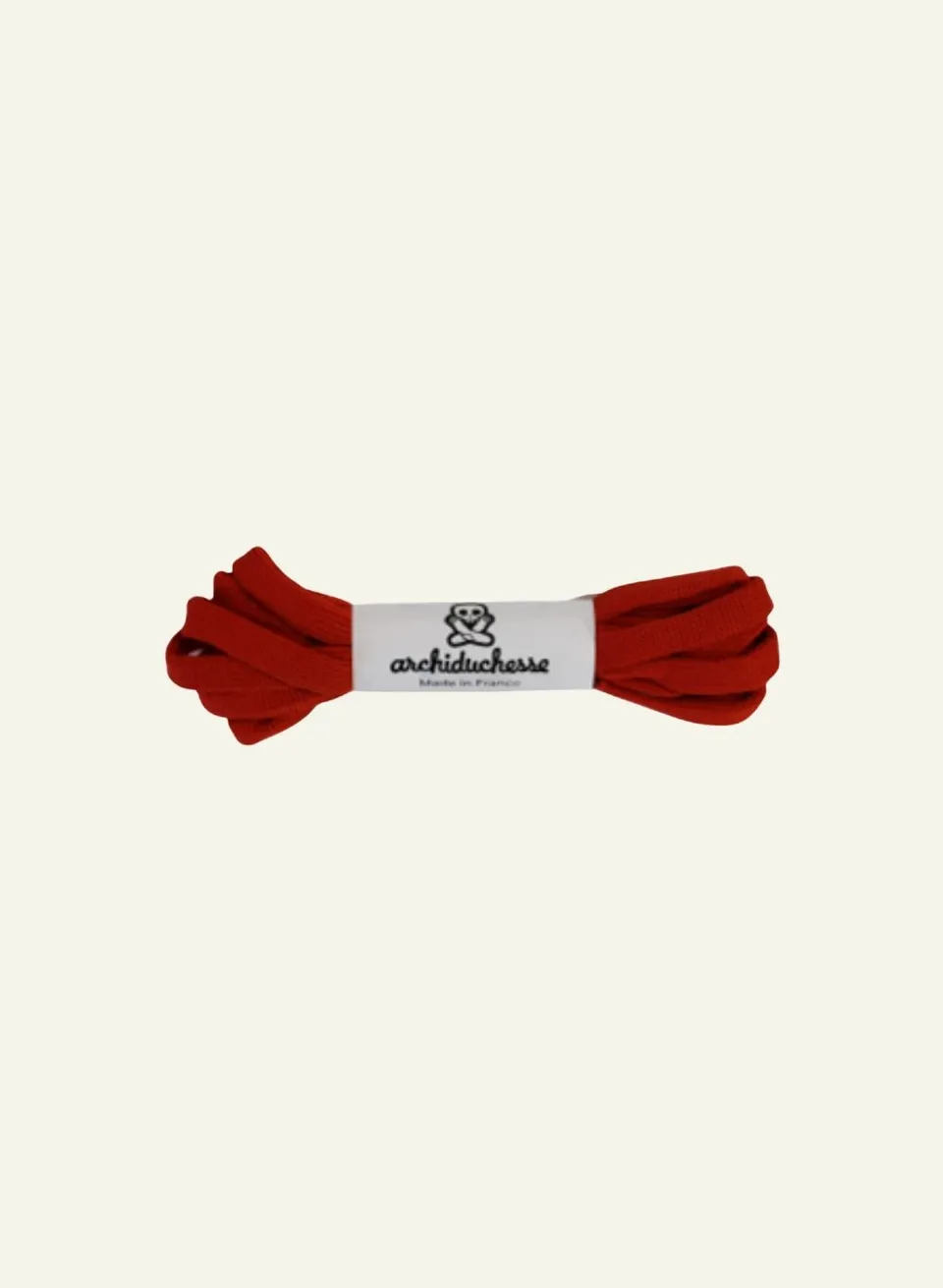 archiduchesse-sport-lacets-rouges-plats-recycl-s-120-cm image 1