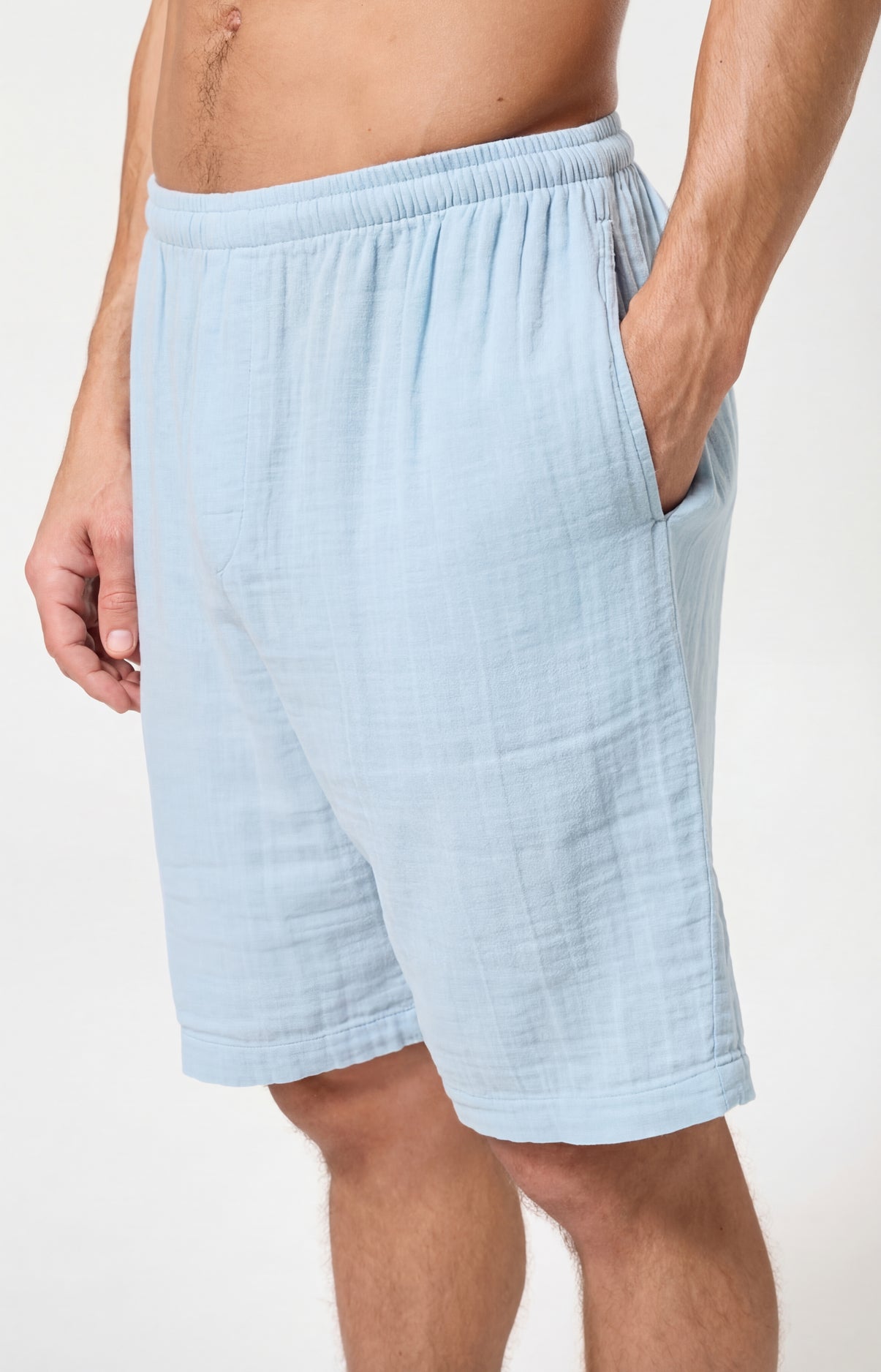 arthur-bob-brume-d-t-pyjashort-homme-ciel-gaze-coton image 6
