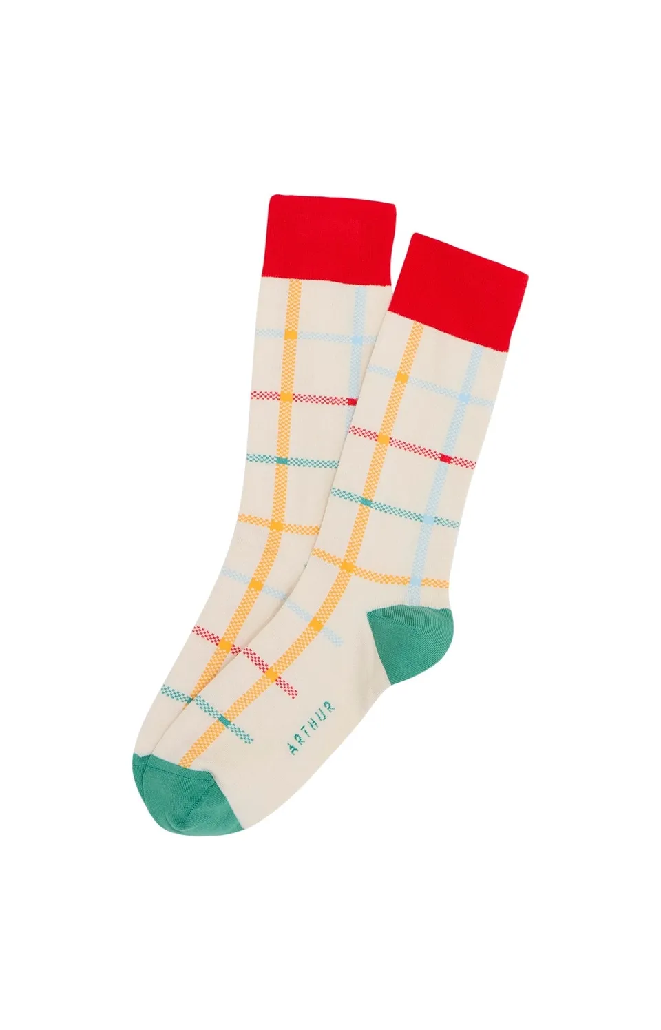 arthur-bob-cleveland-chaussettes-homme-beige-coton image 1