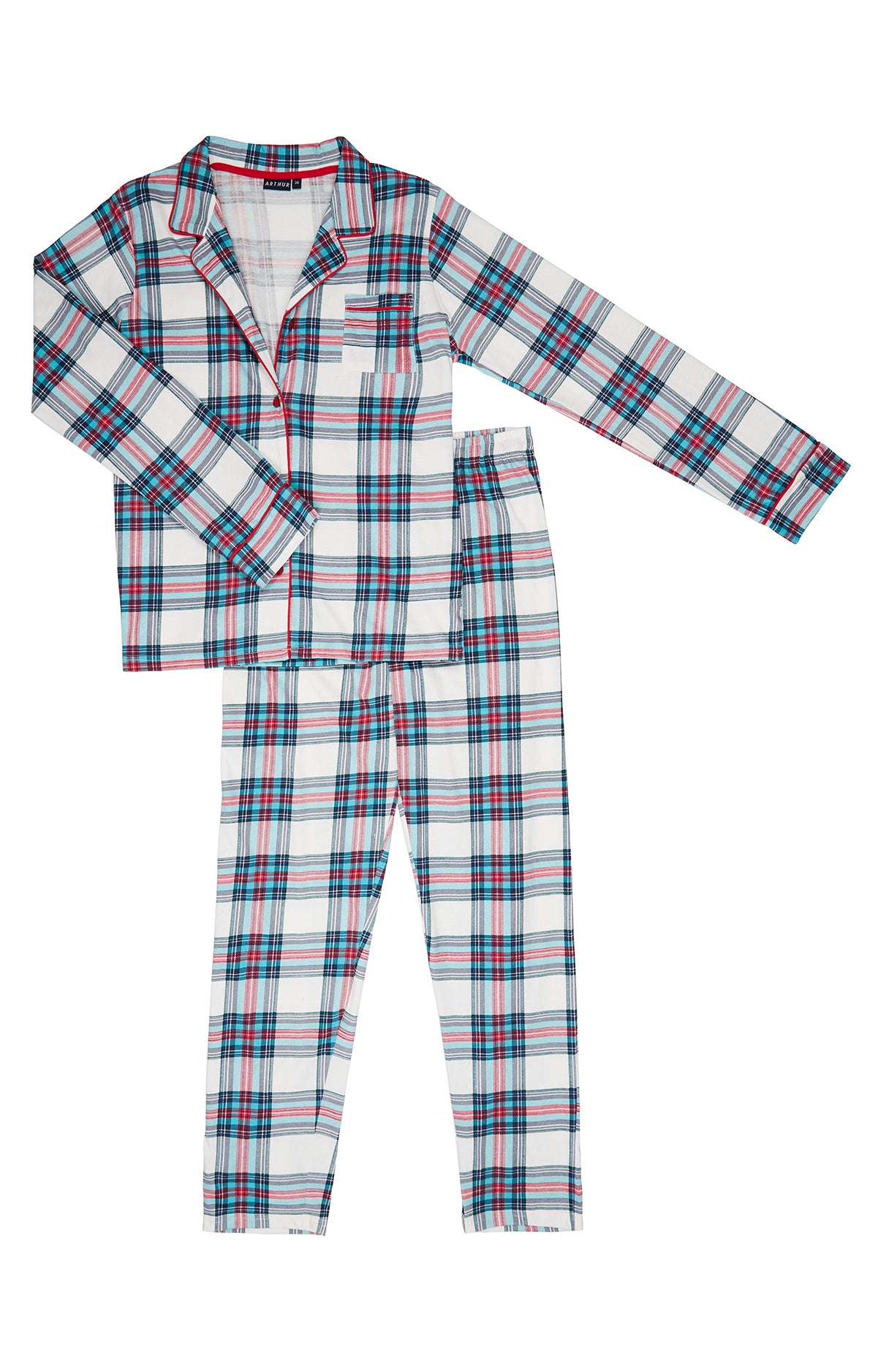 arthur-bob-honor-pyjama-coton-ivoire image 3
