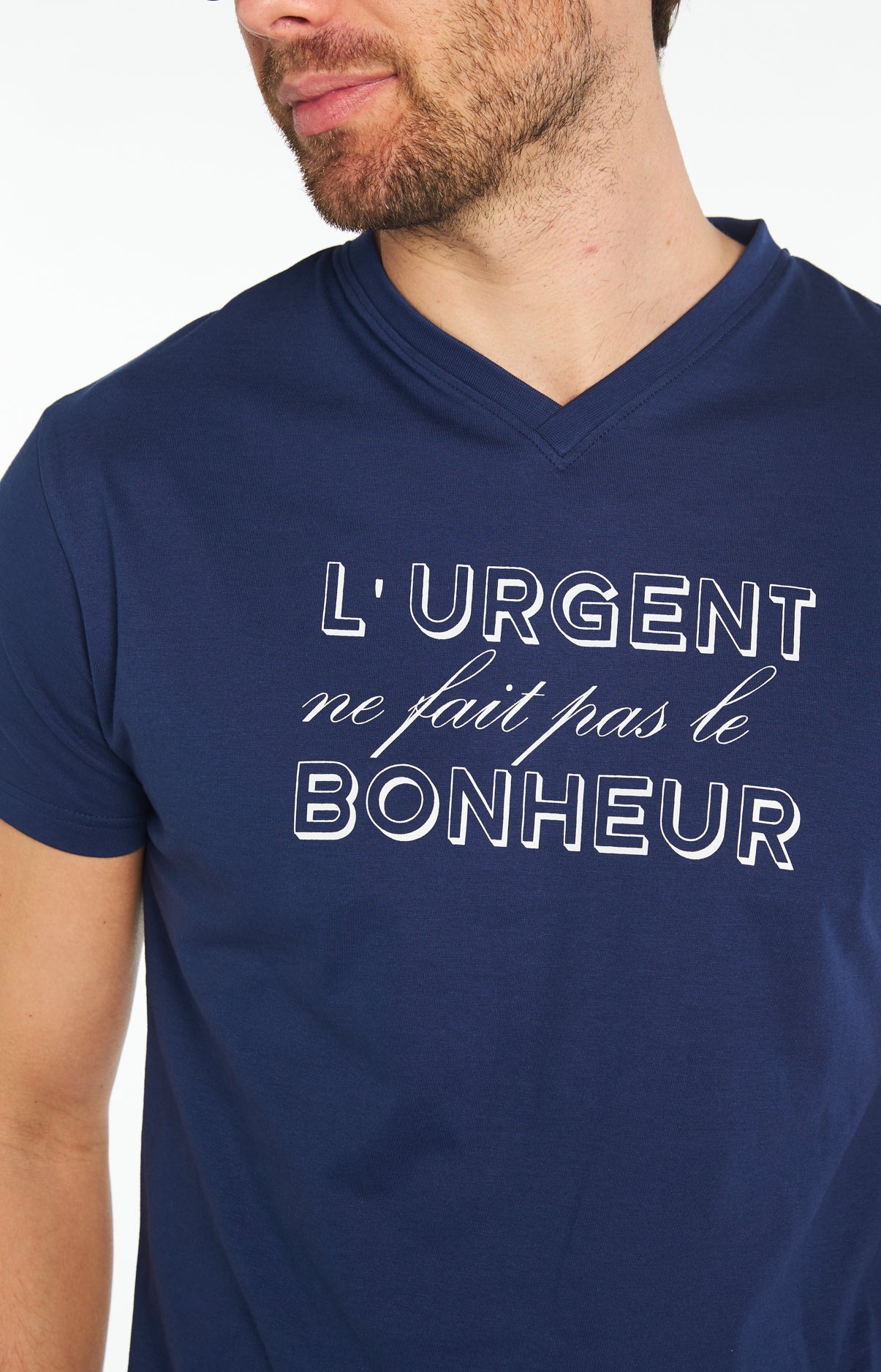 arthur-bob-urgent-pyjashort-homme-marine-coton-bio image 4