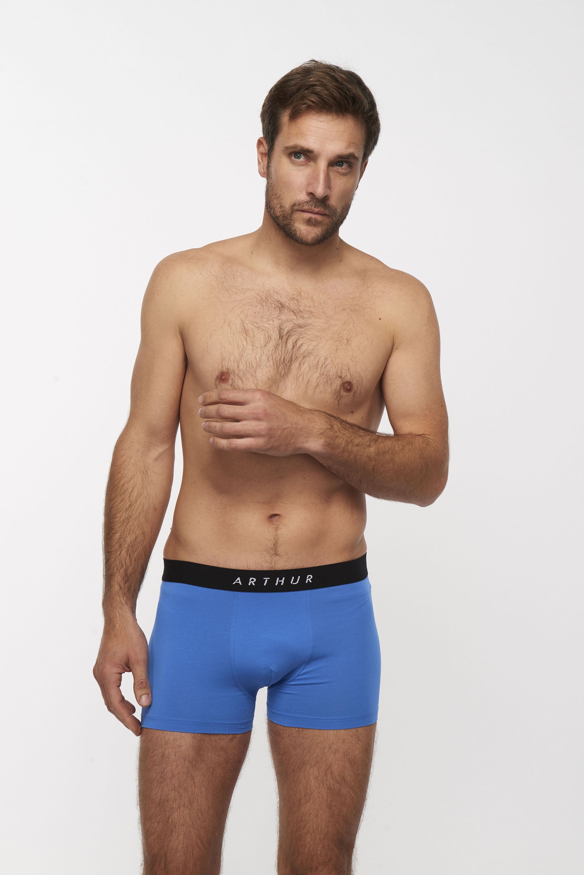 arthur-bob-skinny-avion-boxer-coton-uni image 4