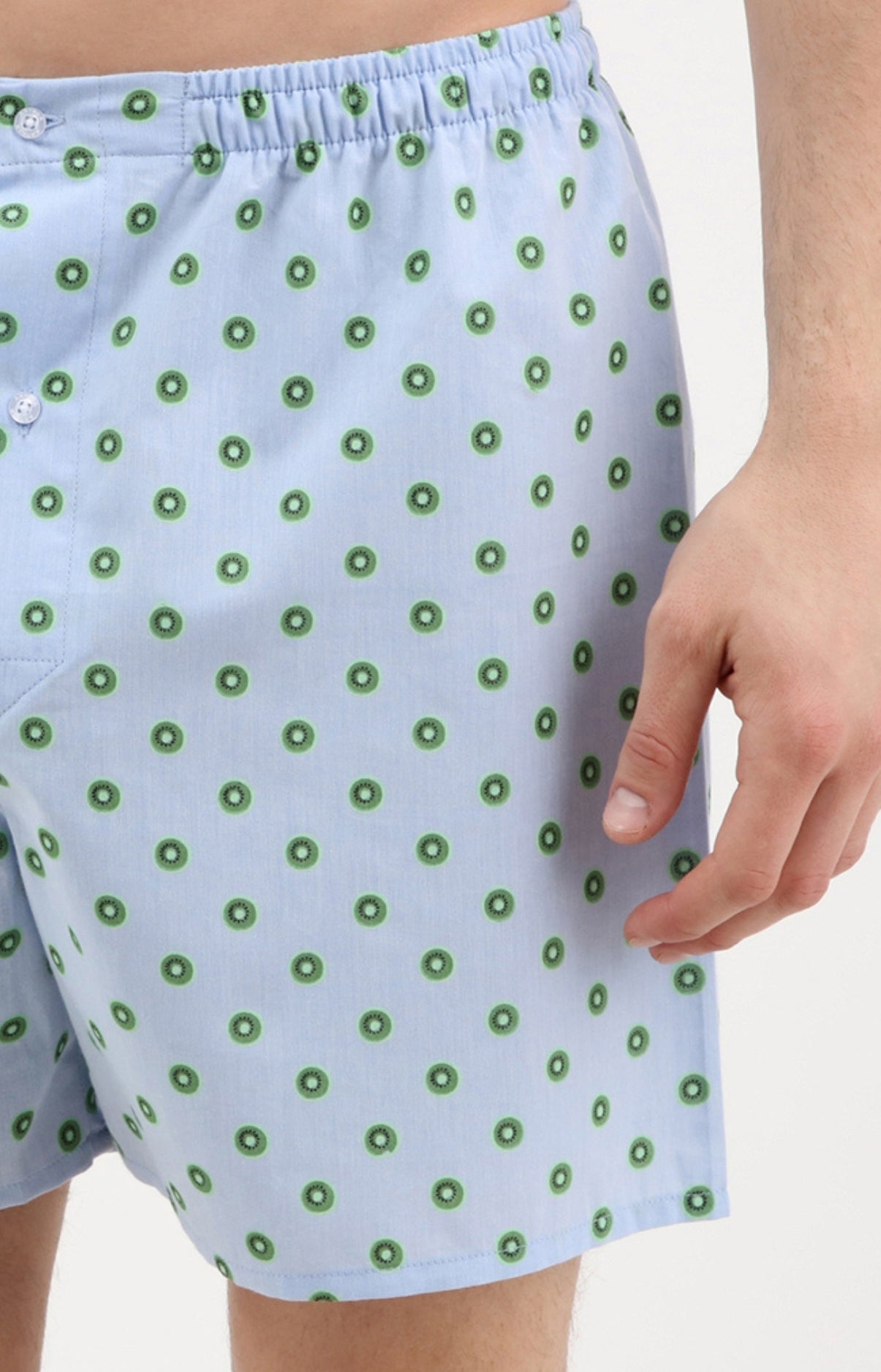 arthur-le-club-kiwi-cale-on-homme-bleu-coton image 2
