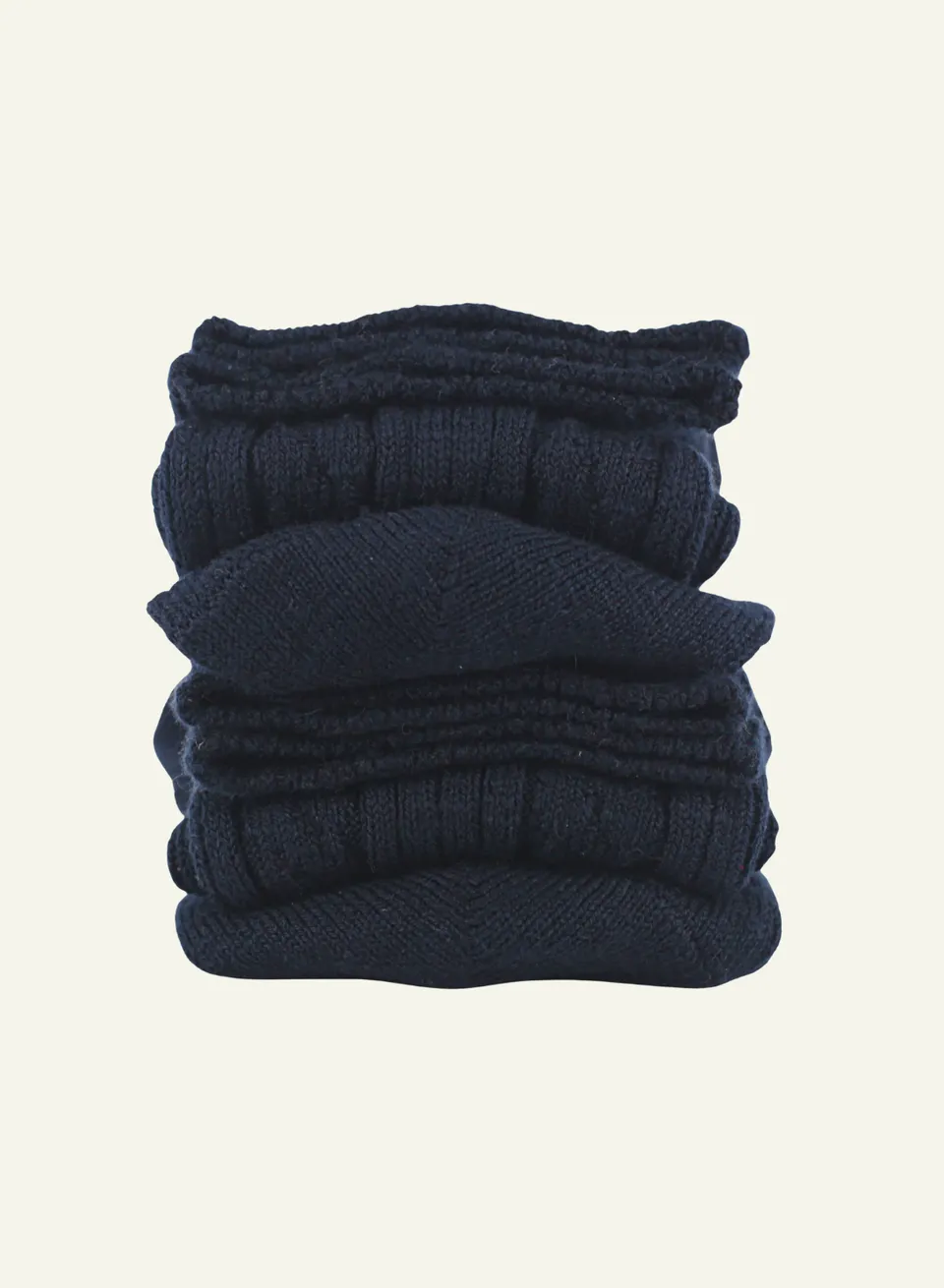 archiduchesse-cocooning-d-hiver-chaussettes-chaudes-bleu-marine image 1