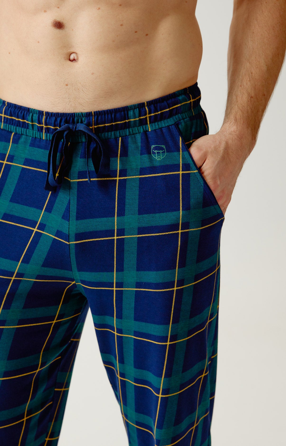 arthur-bob-noah-tradi-pyjama-homme-marine-coton-bio image 6