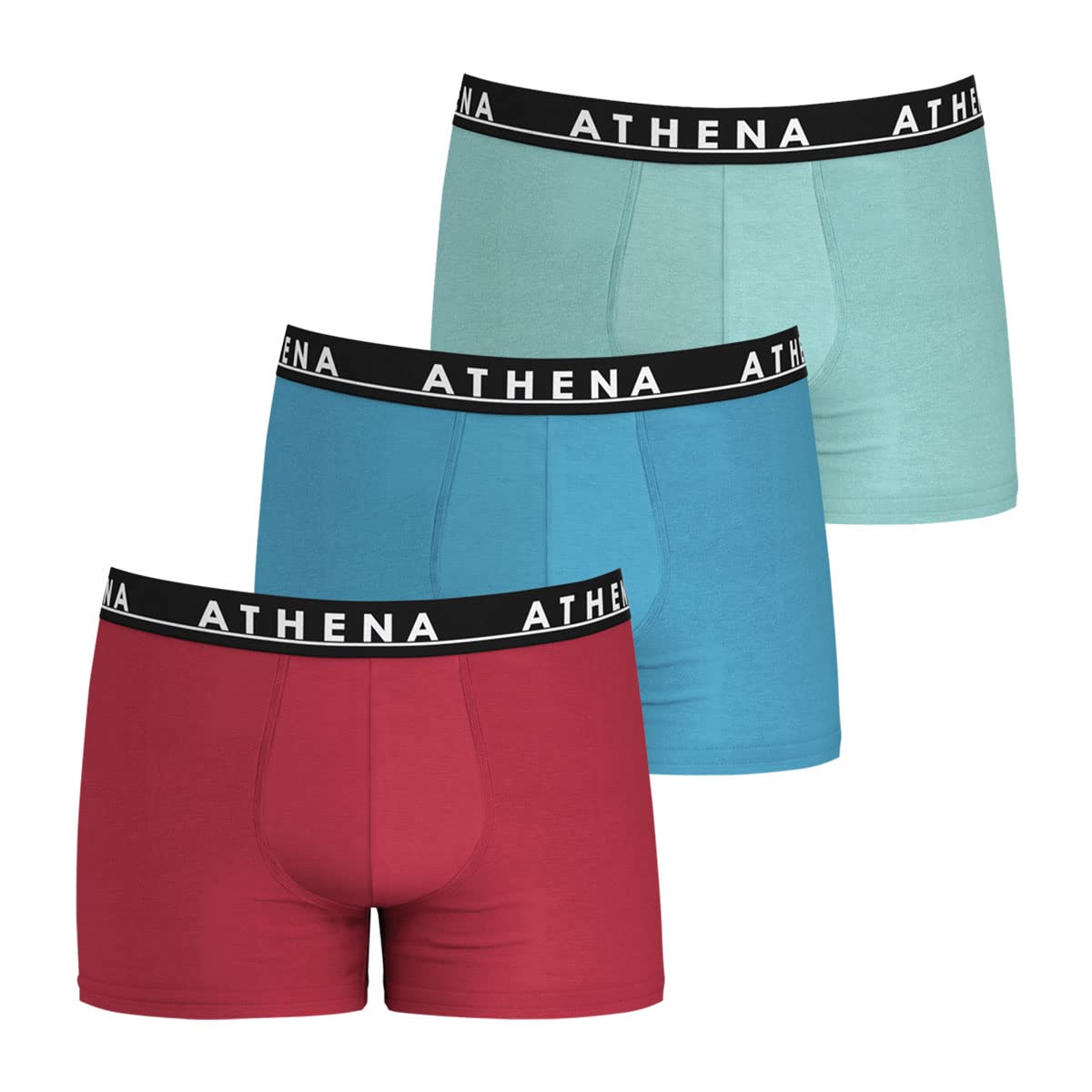 athena-easy-color-lot-3-boxers-homme-coton-noir image 6
