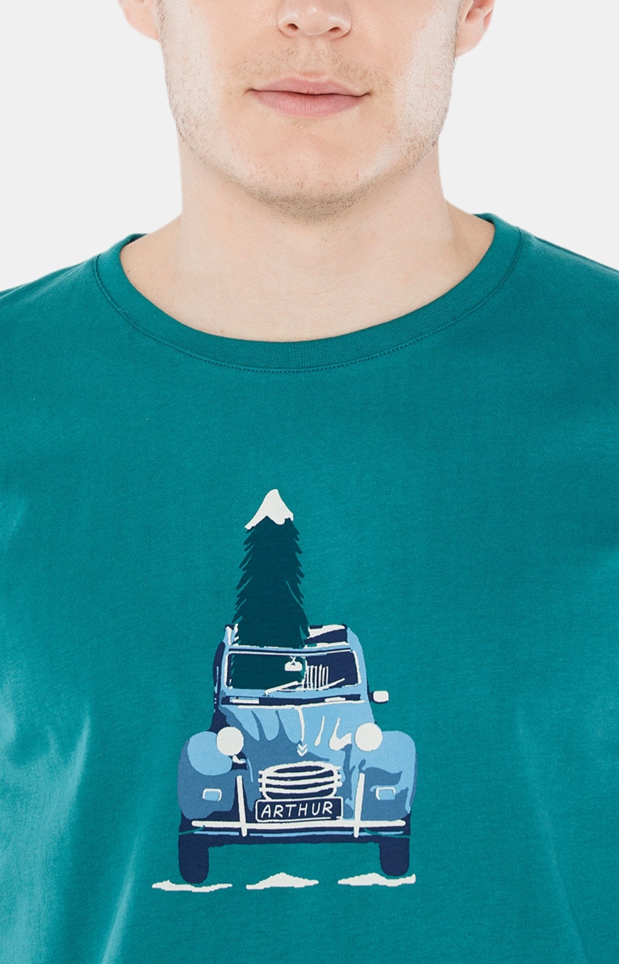 arthur-bob-bill-pyjama-homme-vert-coton-tartan image 2