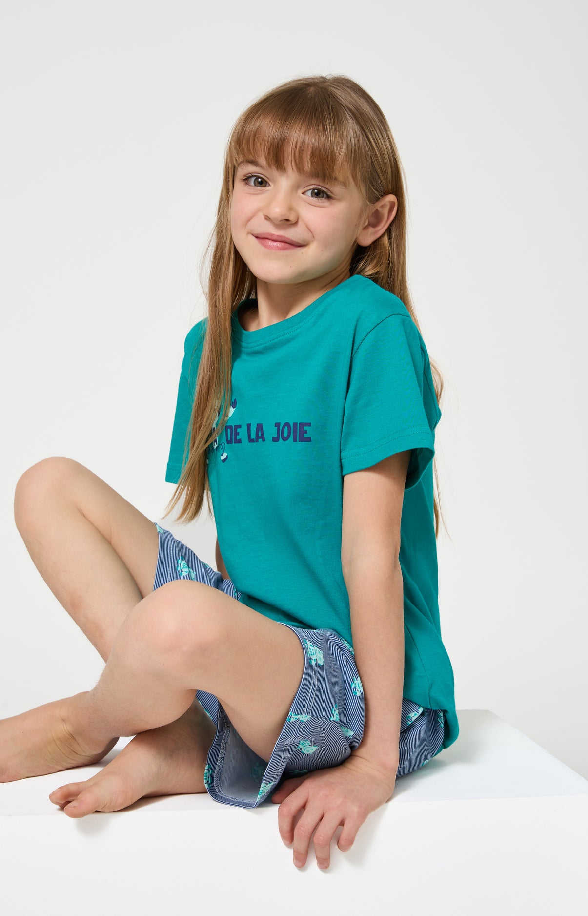 arthur-bob-ia-de-la-joie-pyjashort-enfant-bleu-coton-bio image 5