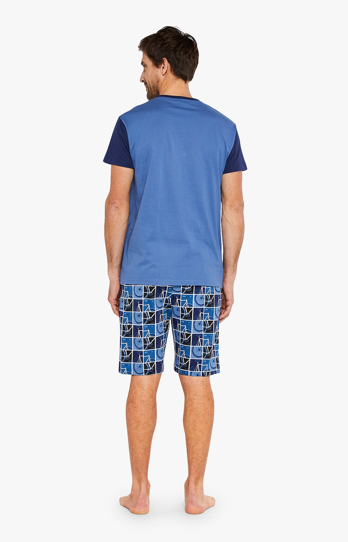 arthur-bob-c-est-mon-rayon-pyjashort-marine-coton-bio image 4