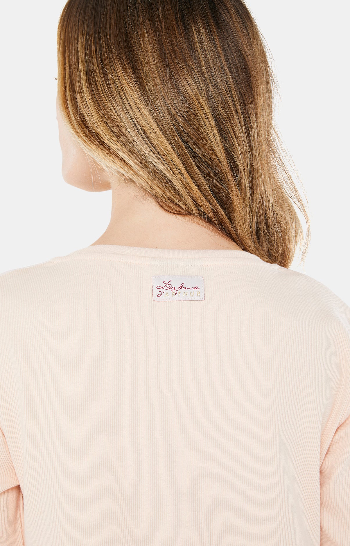 arthur-bob-poudre-tee-shirt-pyjama-femme-manches-longues-coton image 4