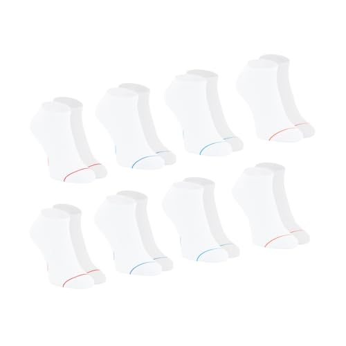 athena-ecopack-socquettes-homme-blanc-39-42-lot-8-paires-coton image 6
