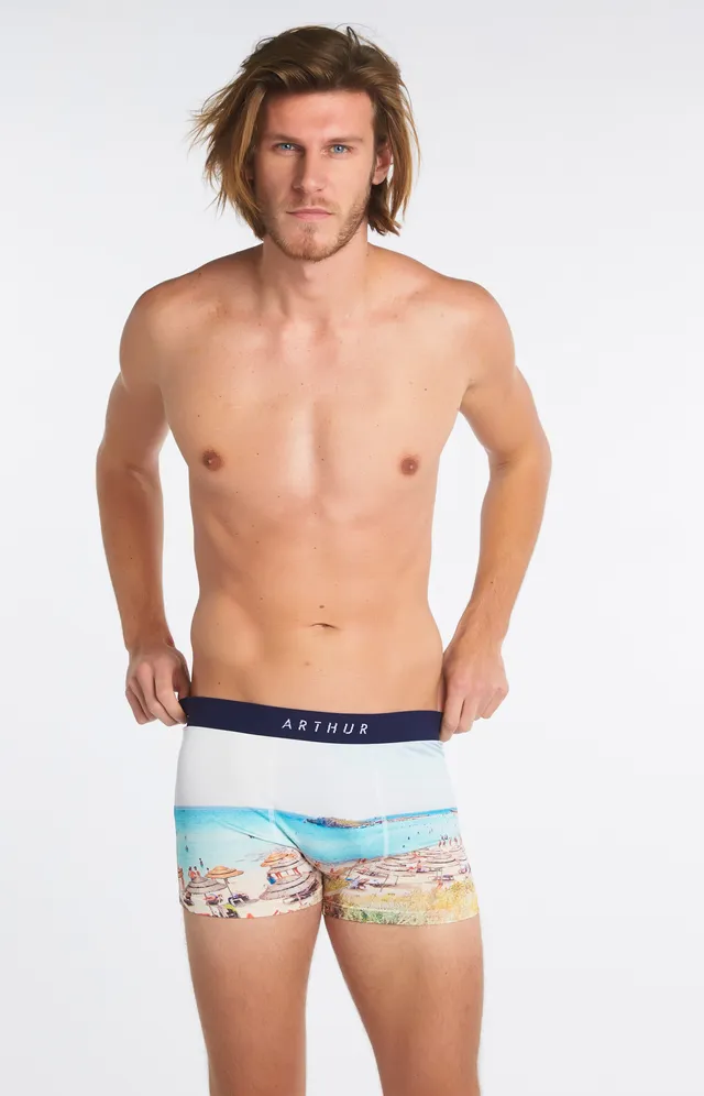 arthur-bob-boxer-plage-multicolore-l-ger image 1