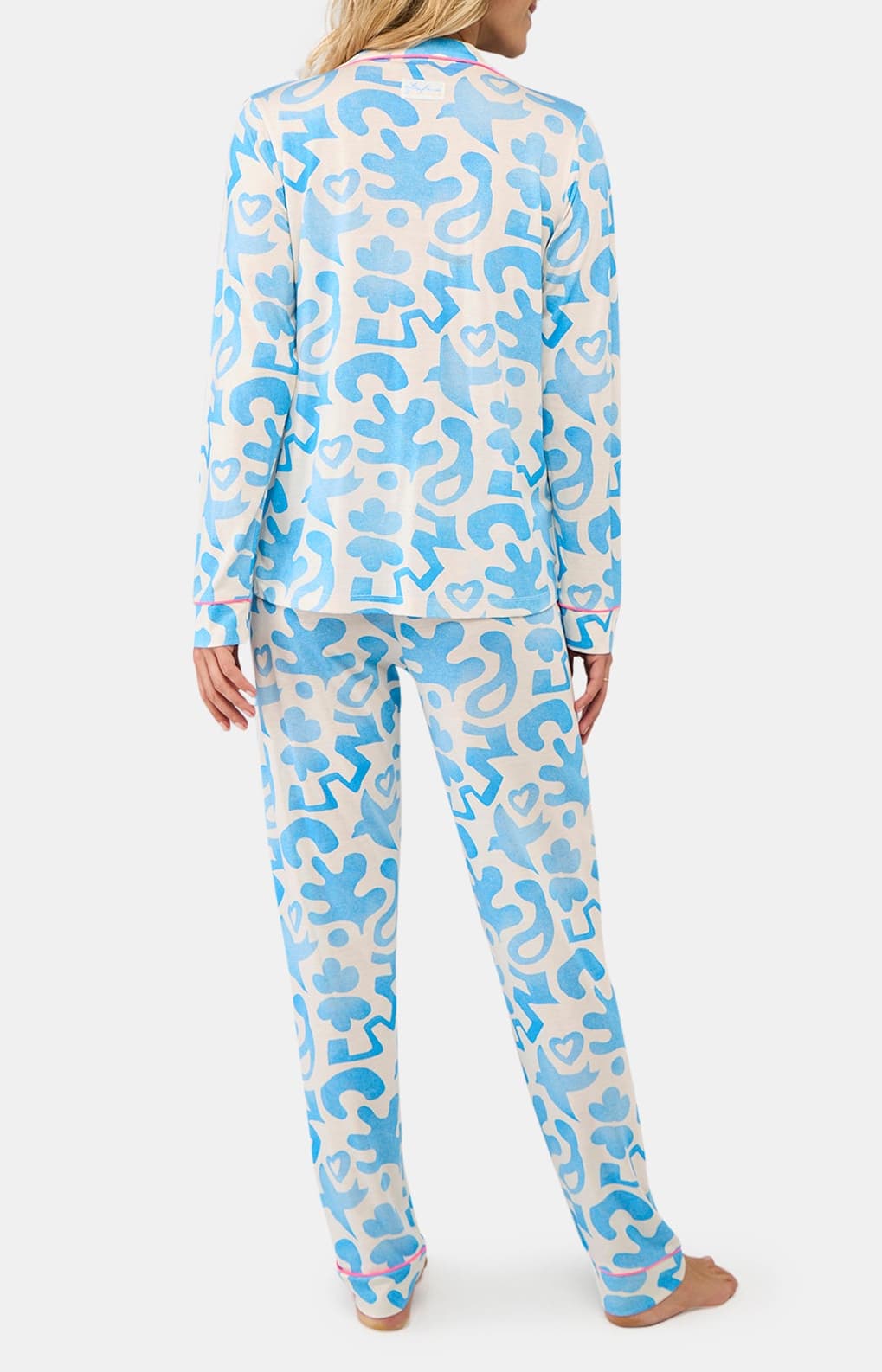 arthur-bob-matis-pyjama-femme-bleu-lyocell-coton image 6