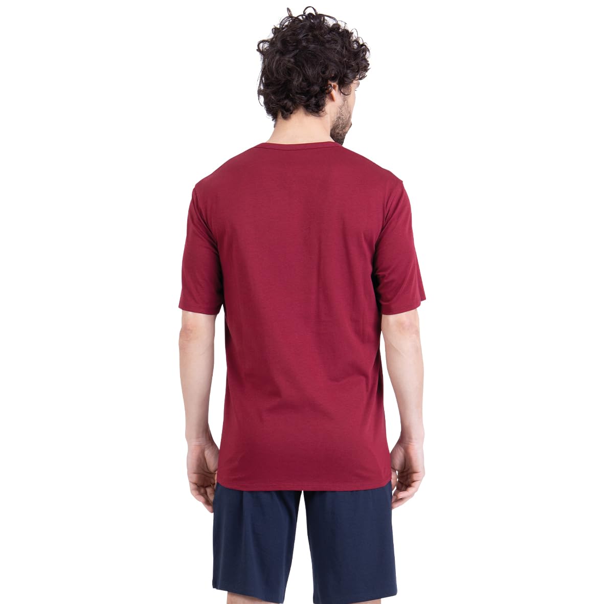 athena-easy-coton-pyjama-court-homme-chic-taille-l image 3