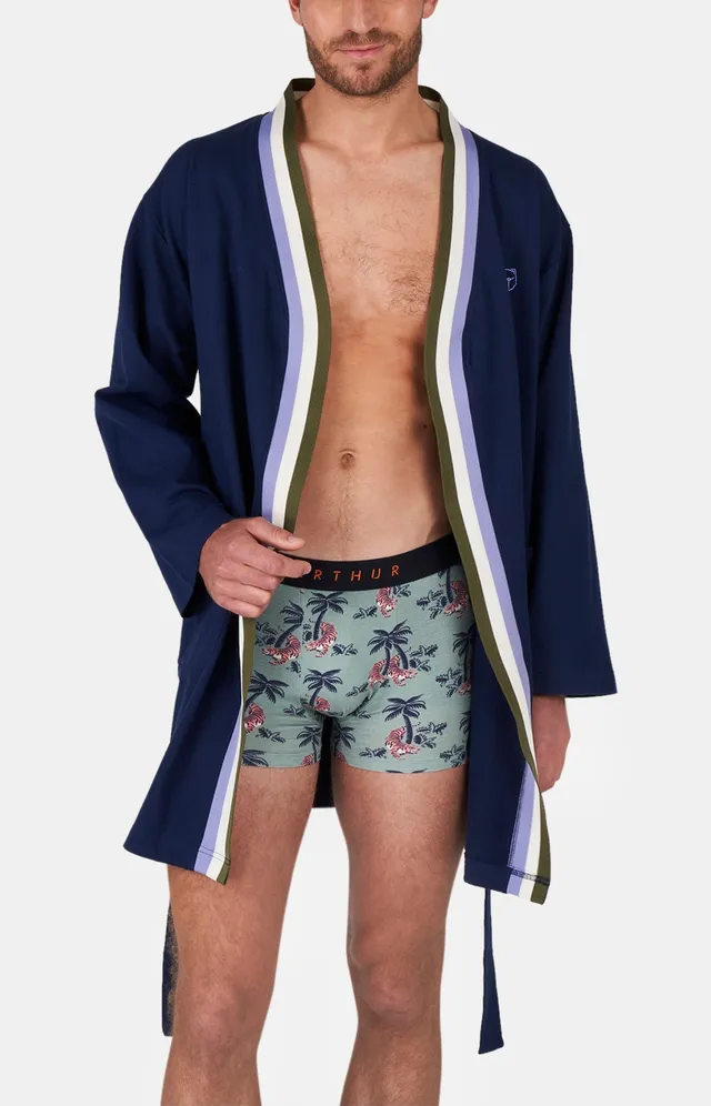 arthur-bob-molleton-robe-de-chambre-homme-denim-coton-bio image 1