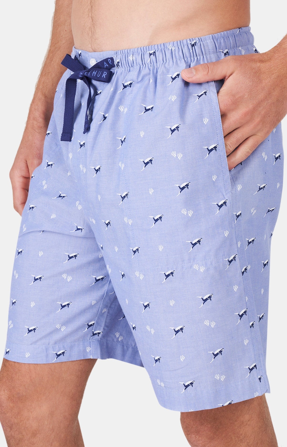 arthur-bob-je-d-compresse-pyjashort-homme-denim-bio image 6