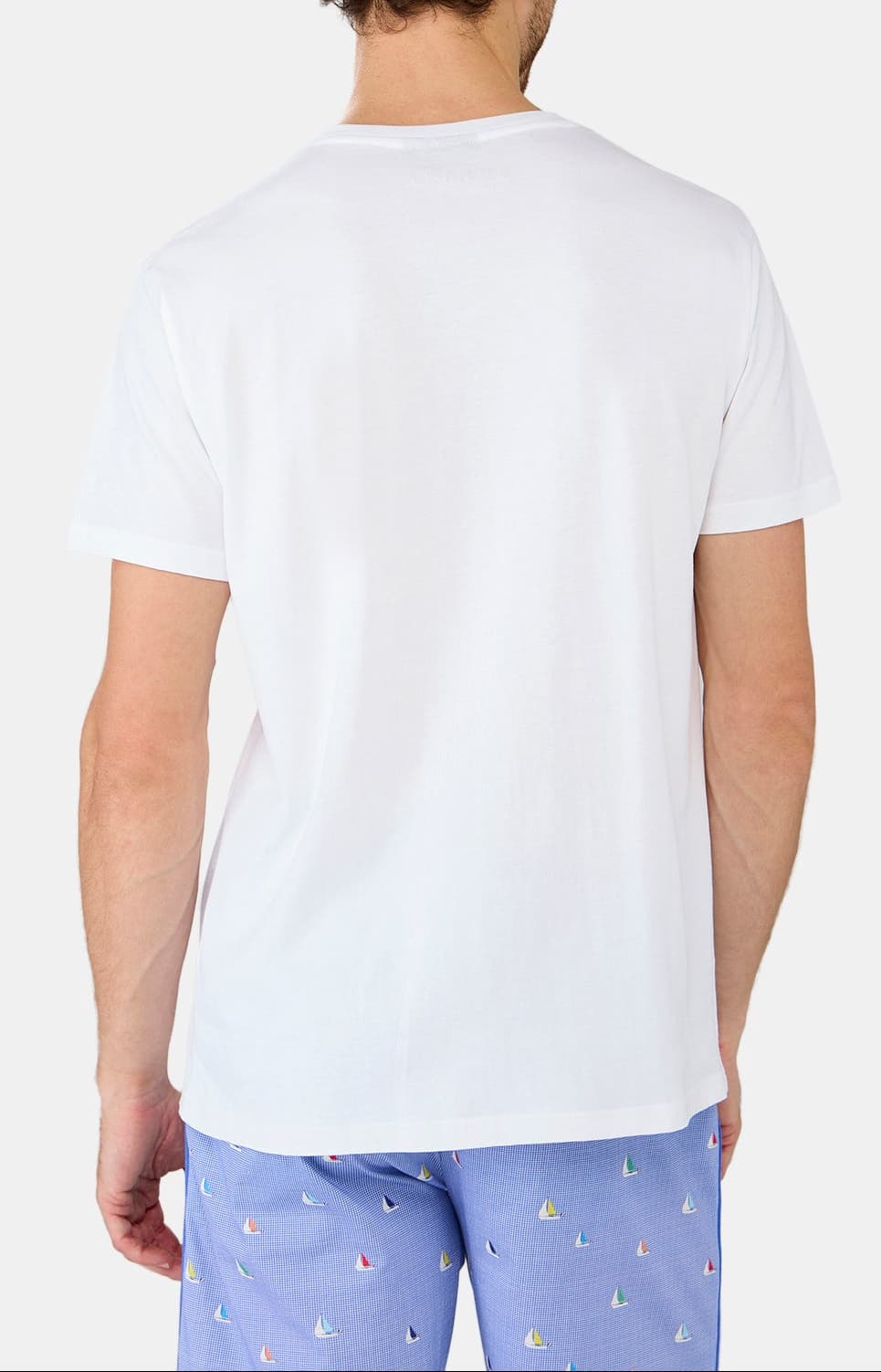arthur-bob-tee-shirt-coton-l-ger-blanc-homme-m image 5