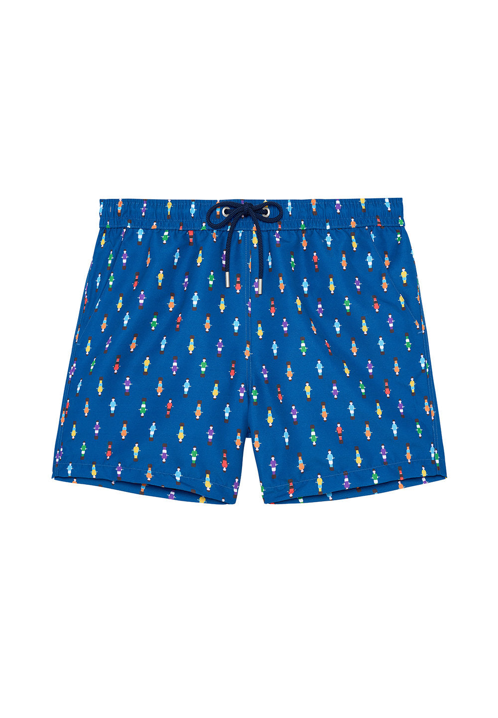hom-h-fresh-calcio-short-de-bain-homme-bleu-marine-baby-foot image 1